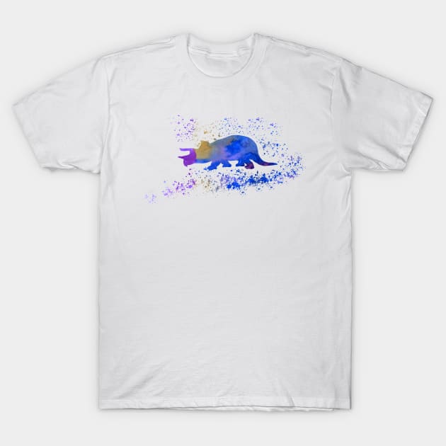 Triceratops T-Shirt by BittenByErmines